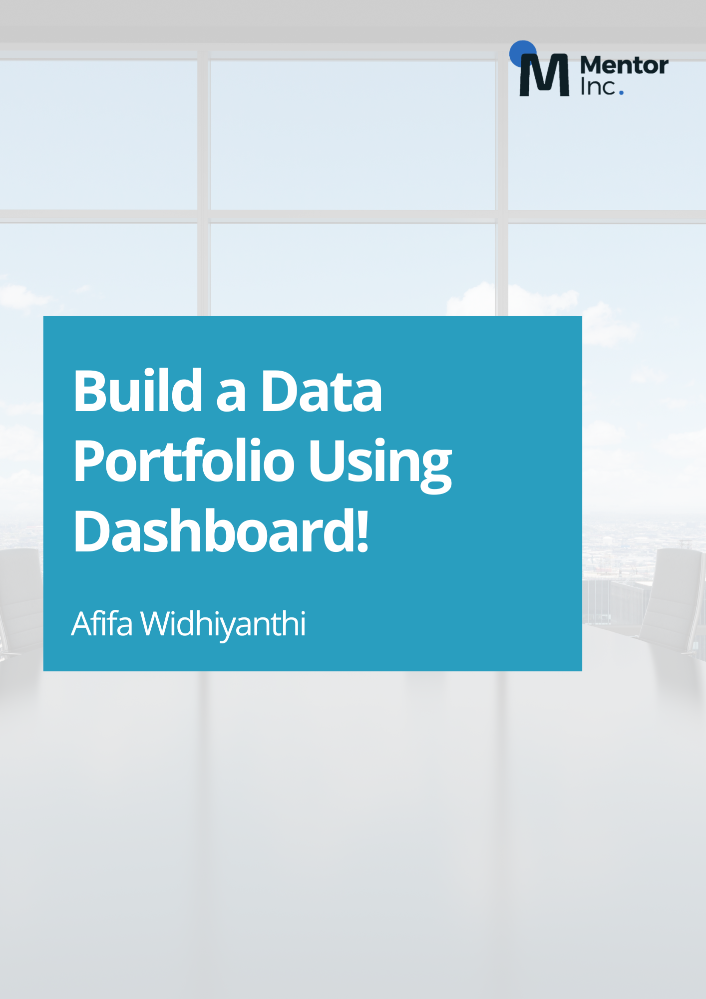 Build a Data Portfolio Using Dashboard